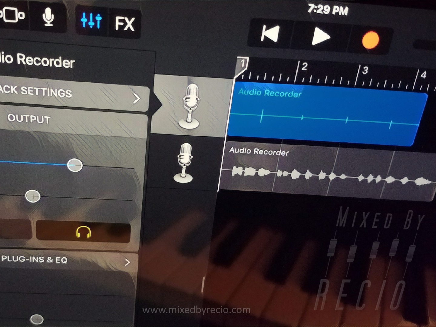 How to use garageband on mac to mix songs mp3
